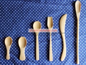 ช้อนไม้ ช้อนส้อมไม้ บริการ สลักโลโก้ร้าน